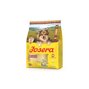 JOSERA Mini Senior Salmon 900 g Trockenfutterbeutel - Futter für kleine Hunde Seniorenalter, mit Lachs & Kartoffel