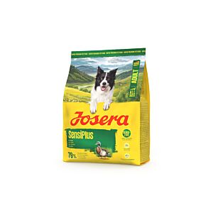 JOSERA Adult SensiPlus 900 g Beutel, Trockenfutter mit Ente & Reis für sensible Hunde
