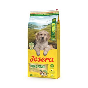 JOSERA Junior Duck & Potato 12,5 kg Trockenfutter Welpenbeutel mit Ente & Kartoffel