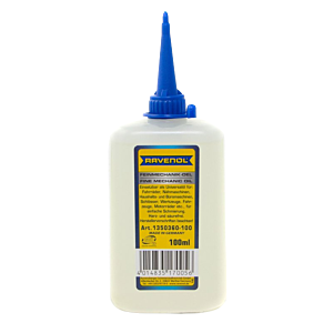 100ml Feinmechanik-Öl von Ravenol mit langer Spitze für feines und genaues Einölen für Fahrräder, Nähmaschinen, Werkzeuge und weitere Fahrzeuge