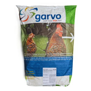 Garvo 5028 Freilauf Legemehl 20 kg Sack – grobkörniges Alleinfutter für Legehennen im Freilauf