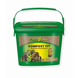 Kompost Fit von Hack im 4 kg Eimer, biologischer Komposthilfsstoff für ca. 4-5m²