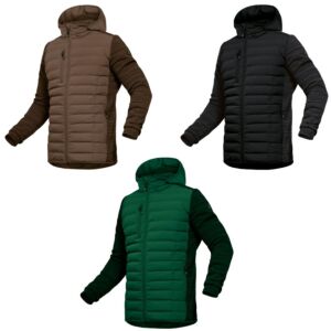 Leibwächter Herren Hybridjacke Grün/Braun/Schwarz – Arbeitsjacke Hybridjacke Herren