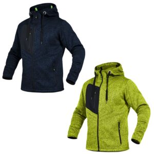 Herren Strickjacke in Dunkelblau oder Lemon - Arbeitskleidung von Leibwächter