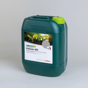 Lebosol Kalium 450, grüner 10 Liter Kanister, flüssiges, anorganisches Mehrnährstoff-Makronährstoff-Düngemittel, NK 3-30, Pflanzenwachstum wird angeregt