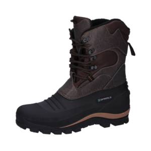 Schnürstiefel in Braun Schwarz Spirale Bernd