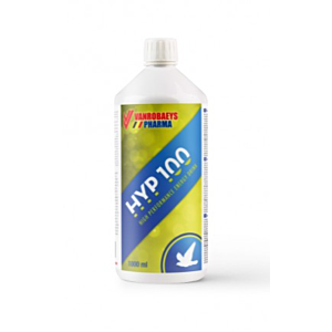 Vanrobaeys Pharma HYP 100, Energie- und Performance Drink für Tauben, zur Erholung und für mehr Energie bei weiten Flügen, mit wichtigen Mineralien und Elektrolyten