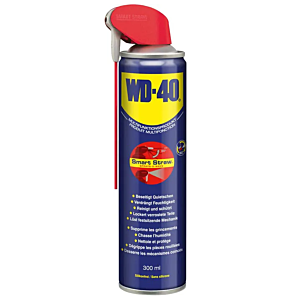 Multifunktionsspray WD40 beseitigt Quietschen, löst festsitzende, verrostete Teile, reinigt und schützt