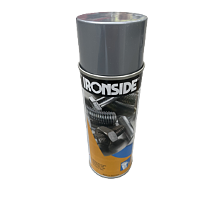 Zinkspray hell 400ml – Kaltverzinkungsspray für kathodischen Korrosionsschutz von Eisenmetallen, hochhitzebeständig bis 600°C, ideal für Autokarosserien, Auspuffanlagen, Tore, Maschinen und Schweissnähte.